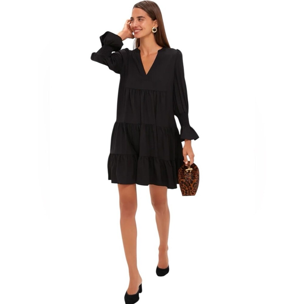 TUCKERNUCK POMANDER PLACE
Black Crepe Kenzo Dress